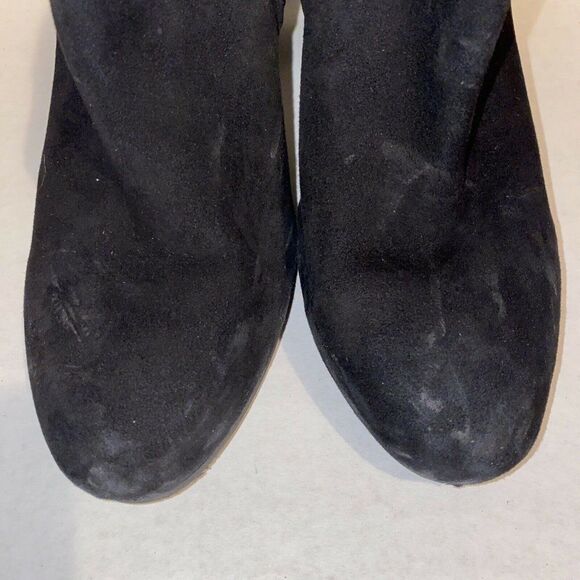 Sam Edelman Shelby Suede Ankle Zip Up Boots 7.5 - Picture 5 of 7